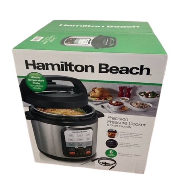 INSTANT POT Hamilton Beach Electric Pressure Cooker & Slow Cook - Picture 1 of 6